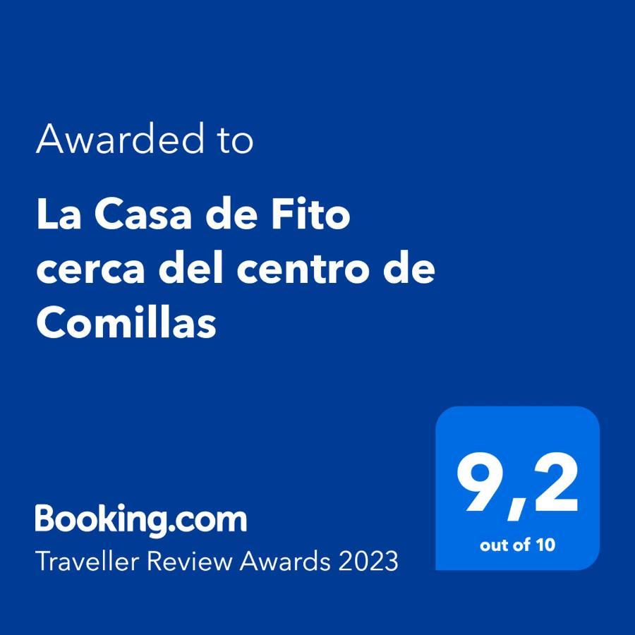 La Casa De Fito Cerca Del Centro De Comillas Εξωτερικό φωτογραφία